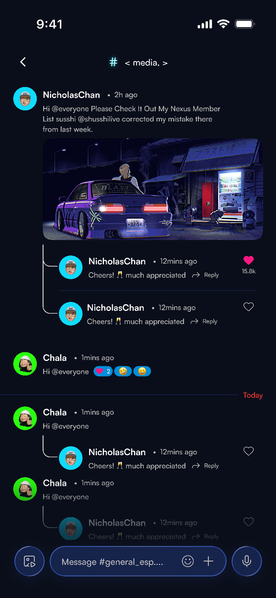 Ballastra Nexus Chats